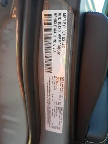 2021 DODGE DURANGO SR 1C4SDJH95MC788882