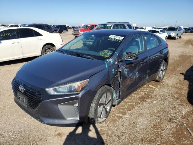 2018 HYUNDAI IONIQ BLUE - KMHC65LC1JU065377