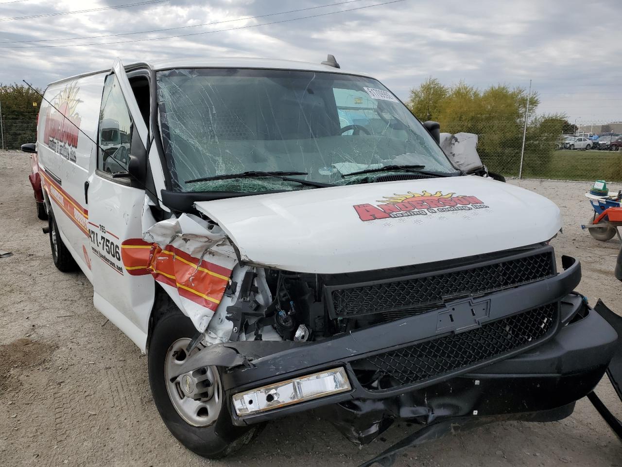 2020 Chevrolet Express G3500 VIN: 1GCZGHFP2L1165181 Lot: 55479103