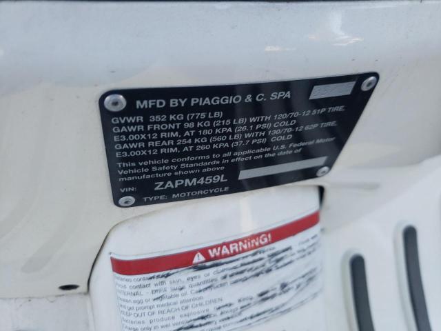 2016 VESPA GTS 300 SU ZAPM459L6G5101152