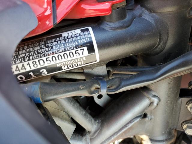 2013 HONDA CBR500 R MLHPC4418D5000057