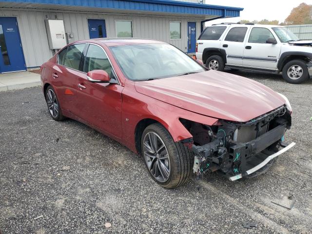 Salvage cars for sale from Copart Mcfarland, WI: 2014 Infiniti Q50 Base