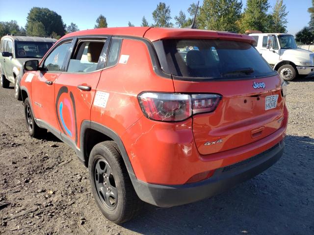 3C4NJDAB4KT834854 Jeep Compass Sport
