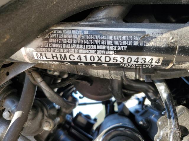 2013 HONDA CBR250 R MLHMC410XD5304344