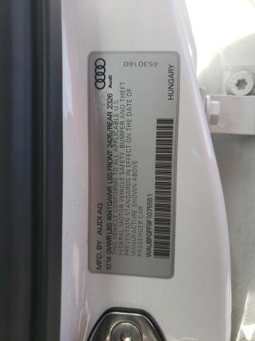 2015 AUDI S3 PREMIUM WAUBFGFF9F1075551