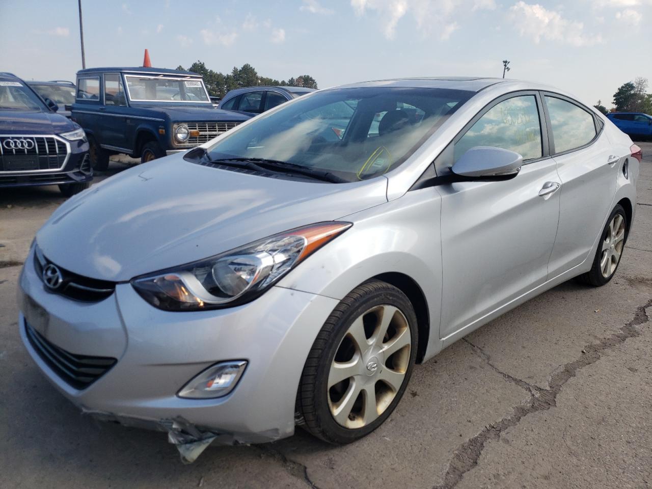 KMHDH4AE3CU285670 2012 Hyundai Elantra Gls