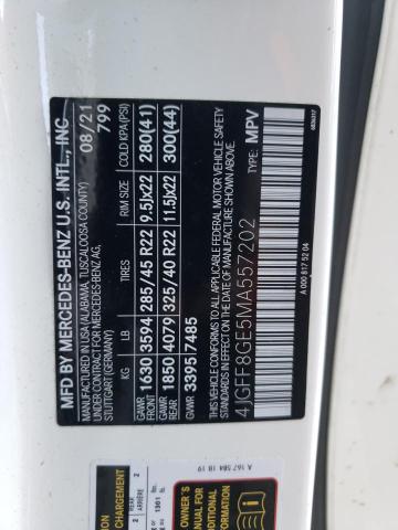 2021 MERCEDES-BENZ GLS 580 4M 4JGFF8GE5MA557202