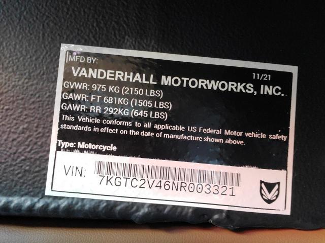 2022 VAND VENICE 7KGTC2V46NR003321