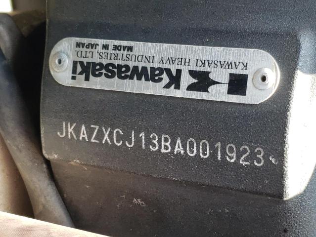 2011 KAWASAKI ZX1000 J JKAZXCJ13BA001923