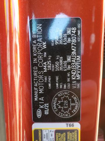 KNDJ33AU3M7780748 KIA SOUL EX