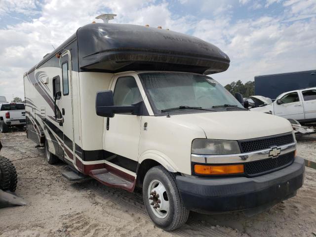 Salvage trucks for sale at Houston, TX auction: 2010 Chevrolet Express G3