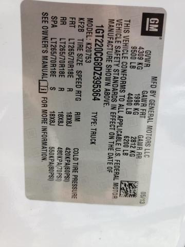 1GT220CG8DZ395364 GMC Sierra K2500 Sle