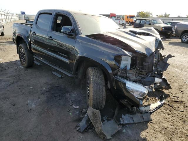 Salvage cars for sale from Copart Bakersfield, CA: 2021 Toyota Tacoma DOU