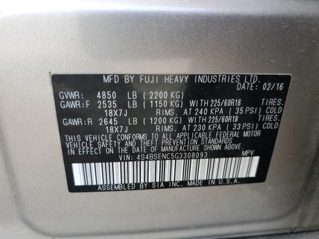 4S4BSENC5G3308093 Subaru Outback 3.6r Limited