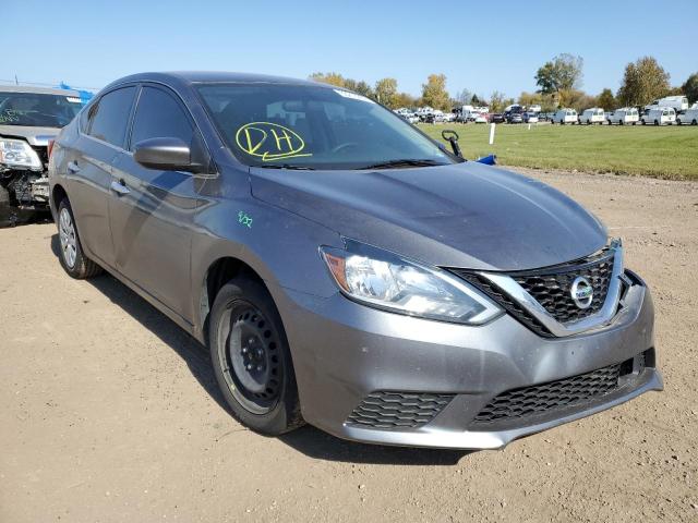 Salvage cars for sale from Copart Columbia Station, OH: 2019 Nissan Sentra S