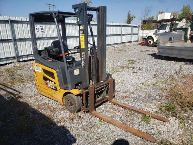 Salvage trucks for sale at Leroy, NY auction: 2019 Caterpillar Forklift