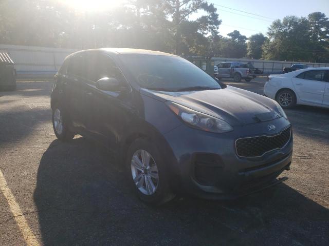 KIA Sportage salvage cars for sale: 2017 KIA Sportage LX