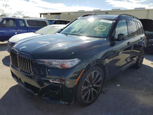 2021 BMW X7 M50I 5UXCX6C04M9H60183