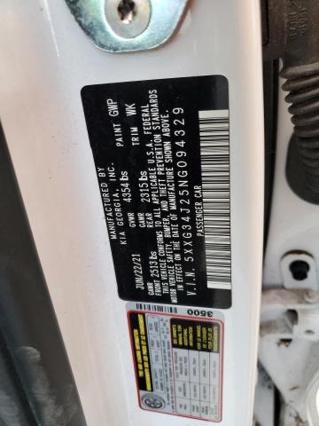 2022 KIA K5 EX - 5XXG34J25NG094329