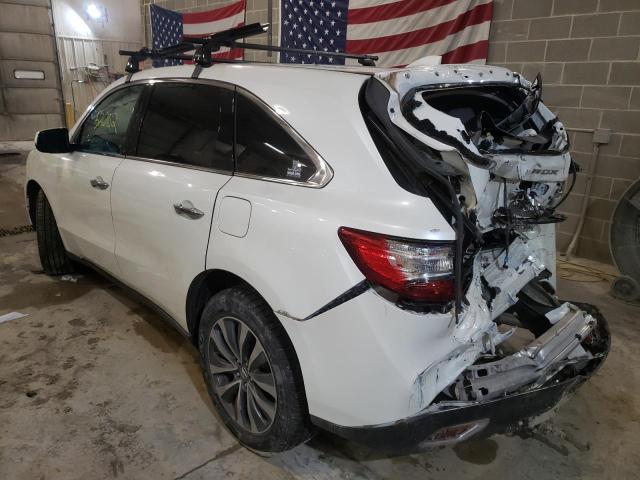 2016 ACURA MDX TECHNO - 5FRYD4H42GB011954