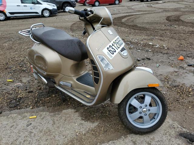 Salvage motorcycles for sale at Elgin, IL auction: 2011 Vespa GTS 300 SU