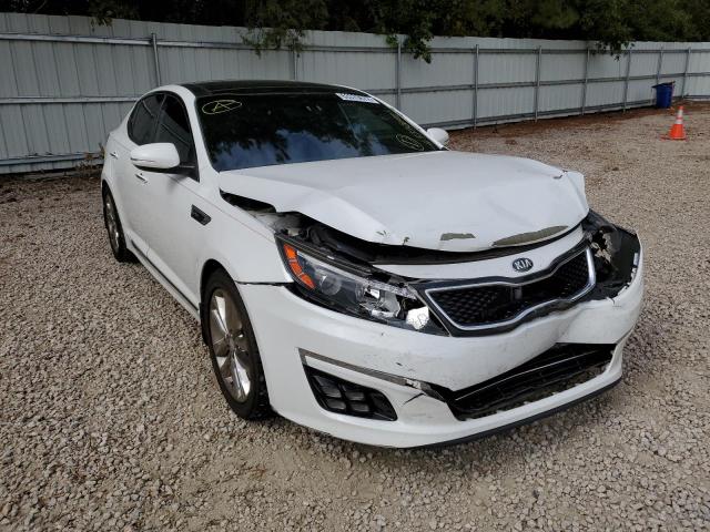 Salvage cars for sale from Copart Knightdale, NC: 2015 KIA Optima SX
