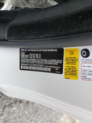 2017 BMW 440I WBA4P1C57HK522647