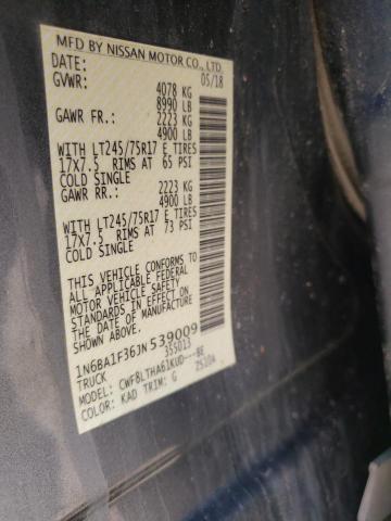 2018 NISSAN TITAN XD S - 1N6BA1F36JN539009