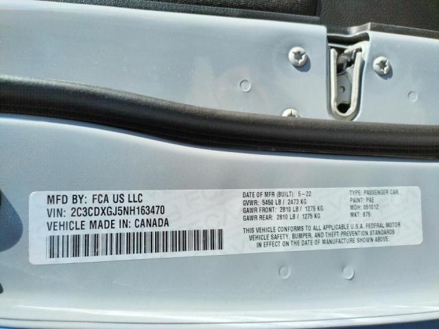 2022 DODGE CHARGER SC - 2C3CDXGJ5NH163470