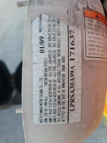 2009 YAMAHA XC50 LPRSA30A99A171637