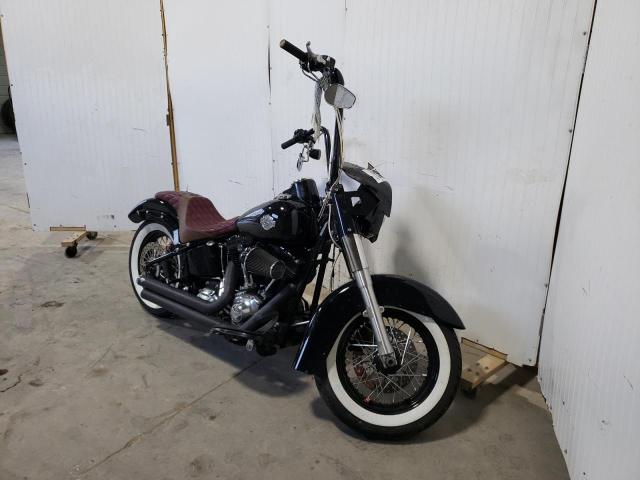 Salvage cars for sale from Copart Des Moines, IA: 2014 Harley-Davidson FLS Softai