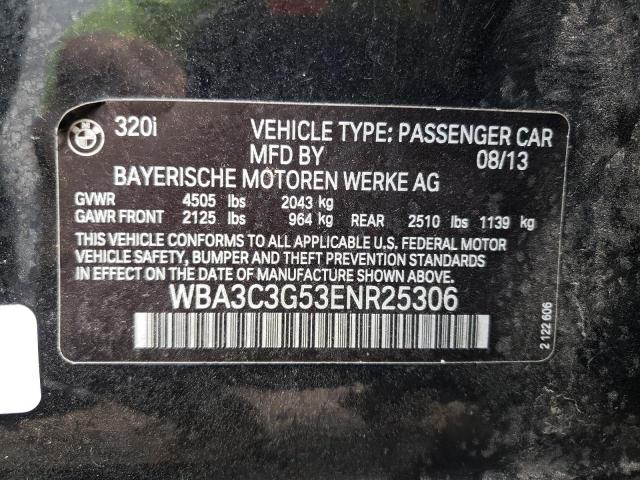 WBA3C3G53ENR25306 BMW 320 I Xdrive