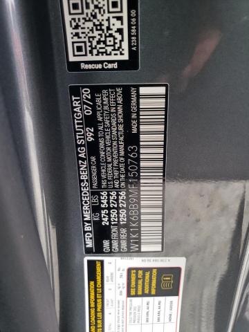 2021 MERCEDES-BENZ E AMG 53 W1K1K6BB9MF150763