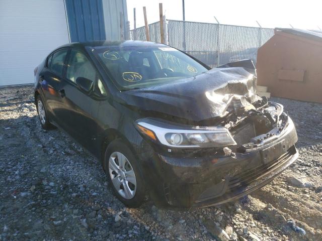 Salvage cars for sale from Copart Elmsdale, NS: 2017 KIA Forte LX
