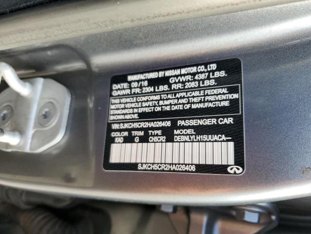 2017 INFINITI QX30 BASE - SJKCH5CR2HA026406