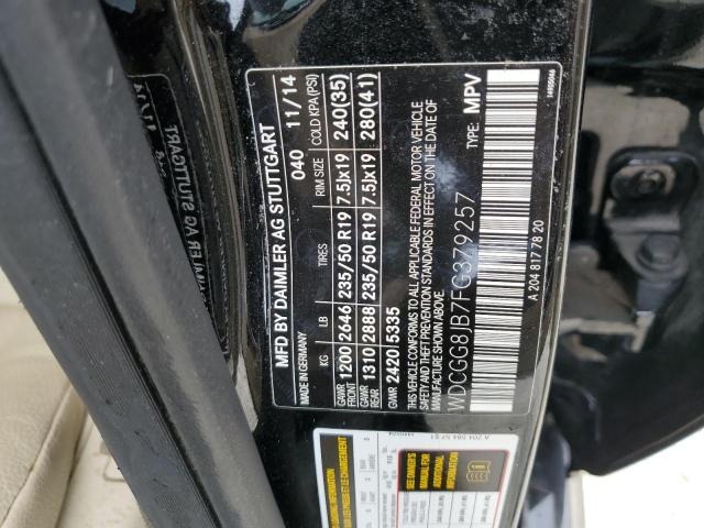 2015 MERCEDES-BENZ 115 D WDCGG8JB7FG379257
