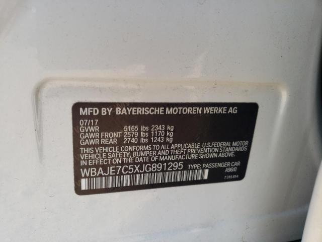 2018 BMW 540 XI - WBAJE7C5XJG891295