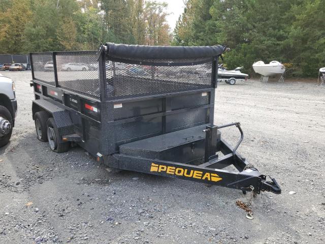 Salvage cars for sale from Copart Waldorf, MD: 2019 Pequ Trailer