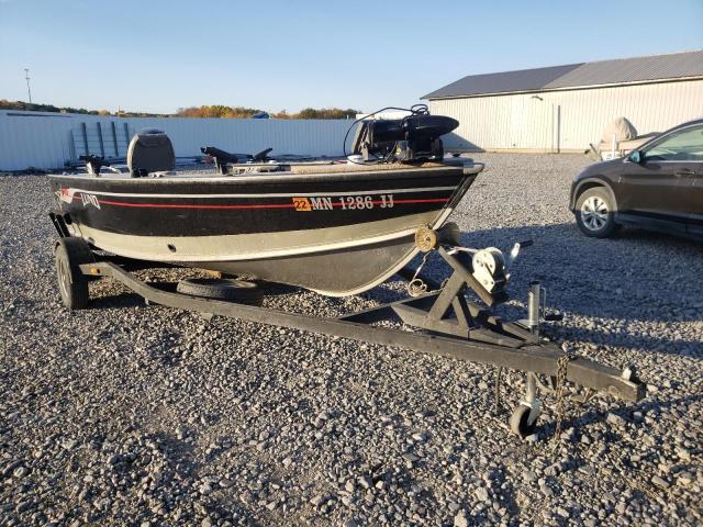 Flood-damaged Boats for sale at auction: 2002 Lund Boat With Trailer