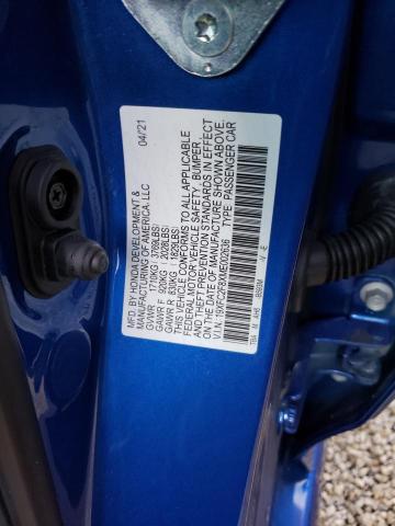 2021 HONDA 1100 19XFC2F8XME002636