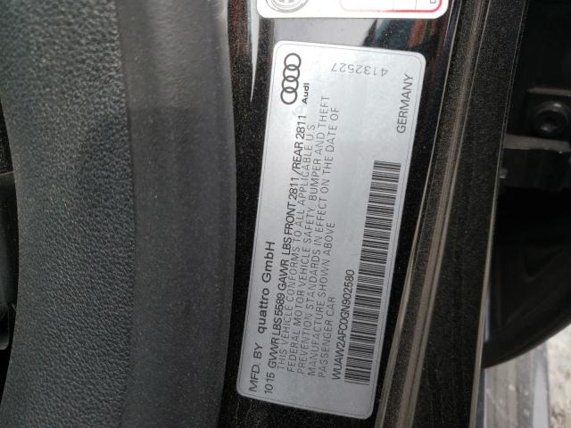 2016 AUDI RS7 WUAW2AFC0GN902580