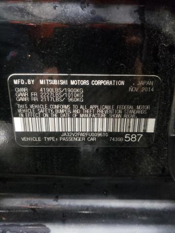2015 MITSUBISHI LANCER SE JA32V2FW2FU009610