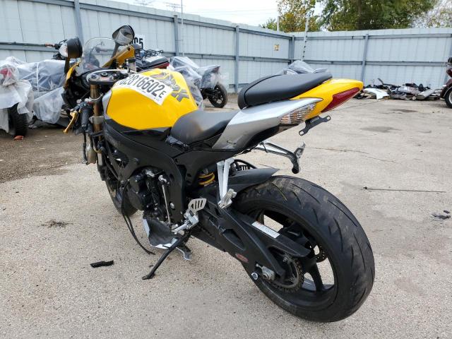 Suzuki GSXR 600 Yellow