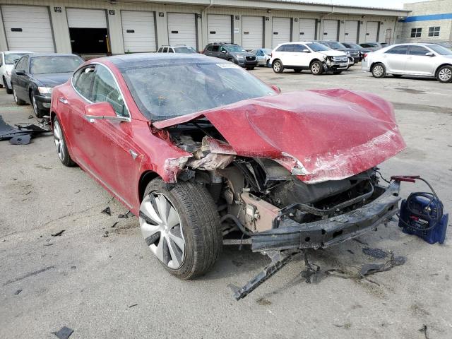 Salvage cars for sale from Copart Louisville, KY: 2018 Tesla Model S