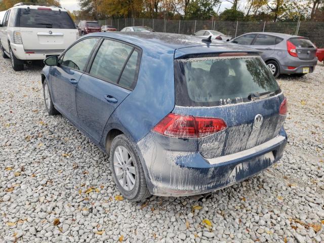 2016 VOLKSWAGEN GOLF S/SE 3VW217AU0GM045993