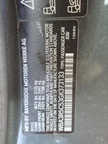 2016 BMW 435 XI WBA3R5C53GK373133