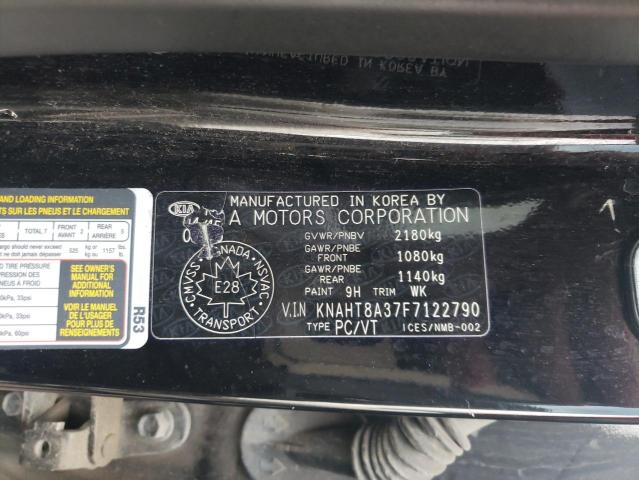 KNAHT8A37F7122790 KIA Rondo