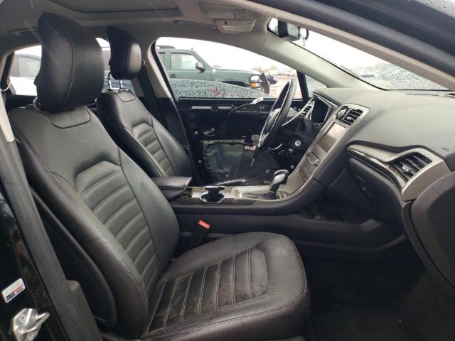 VIN: 3FA6P0LU4ER329494 Auction: COPART Lot: 61756362 Location: IL - CHICAGO NORTH 3FA6P0LU4ER329494 FORD FUSION 2014 BLACK Photo 5
