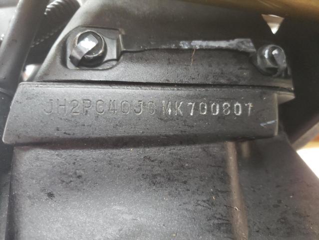 2021 HONDA CBR600 RA JH2PC40J6MK700807