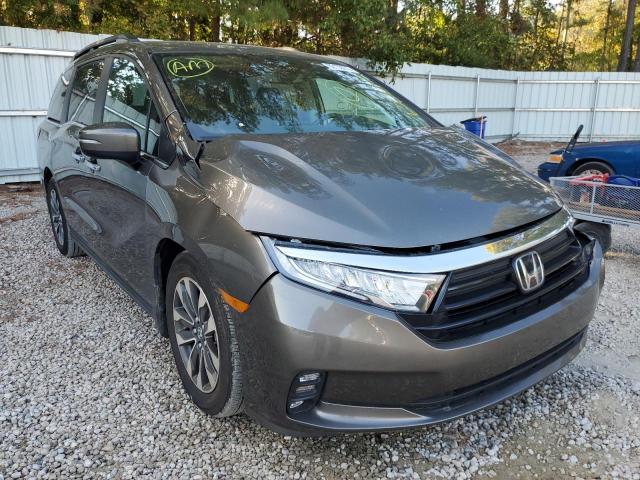Salvage cars for sale from Copart Knightdale, NC: 2022 Honda Odyssey EX